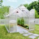 Toldo de jardín en aluminio y policarbonato 8,9m² Essence™ Silver – Palram