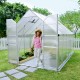 Toldo de jardín en aluminio y policarbonato 8,9m² Essence™ Silver – Palram