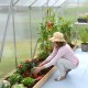 Toldo de jardín en aluminio y policarbonato 8,9m² Essence™ Silver – Palram