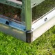 Invernadero adosado de aluminio y policarbonato 3.05m² Silver Hybrid - Palram