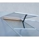 Invernadero adosado de aluminio y policarbonato 3.05m² Silver Hybrid - Palram
