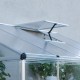 Invernadero adosado de aluminio y policarbonato 3.05m² Silver Hybrid - Palram
