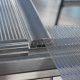 Invernadero adosado de aluminio y policarbonato 3.05m² Silver Hybrid - Palram