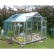 Invernadero de jardín de vidrio difusor 4mm Variant K3 - 276x306 cm - Limes