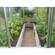 Invernadero de jardín de vidrio difusor 4mm Hobby H6/2,5 - 197x251 cm - Limes