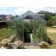 Invernadero de jardín de vidrio difusor 4mm Hobby H7/3 - 247x300 cm - Limes
