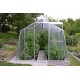Invernadero de jardín de vidrio difusor 4mm Hobby H7/4,5 - 247x448 cm - Limes