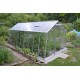 Invernadero de jardín de vidrio difusor 4mm Hobby H7/4,5 - 247x448 cm - Limes