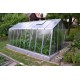 Invernadero de jardín de vidrio difusor 4mm Hobby H7/4,5 - 247x448 cm - Limes